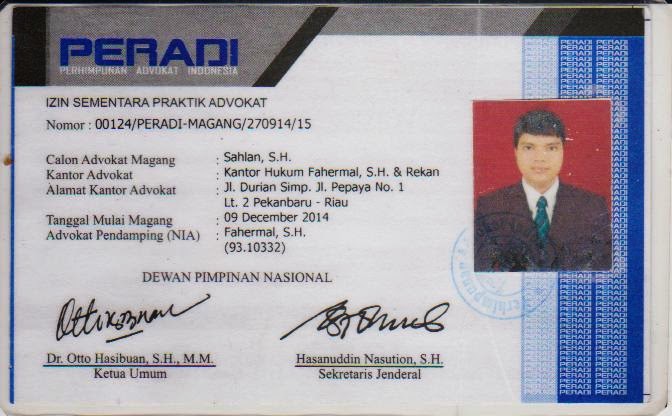 Contoh Laporan Magang Mahasiswa Hukum Di Kantor Advokat Kumpulan Contoh Laporan