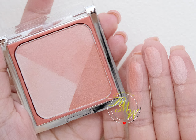 a photo of Clinique Sculptionary Cheek Contouring palette in Defining Nectars review 