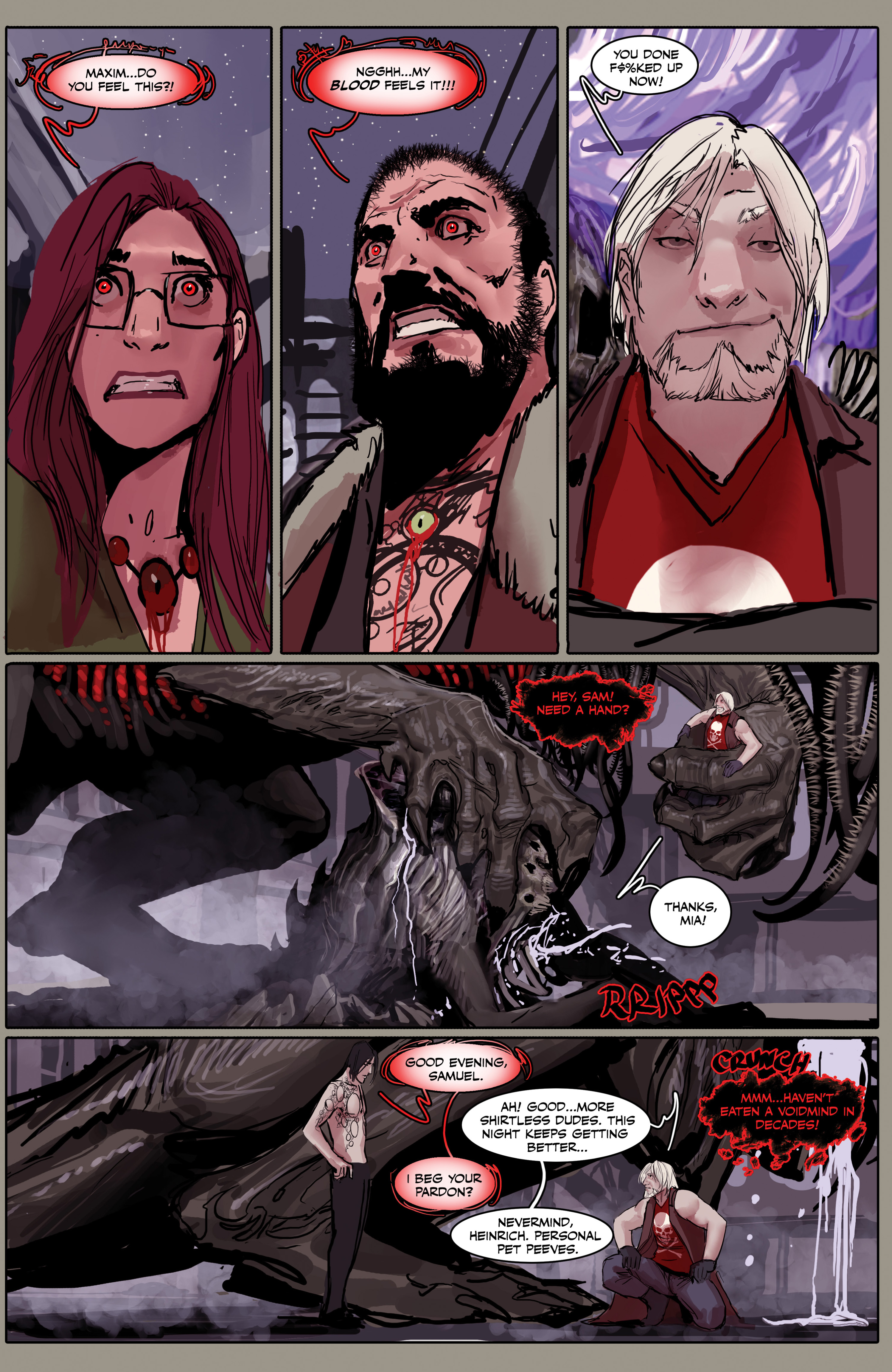 Read online Death Vigil comic -  Issue #3 - 21