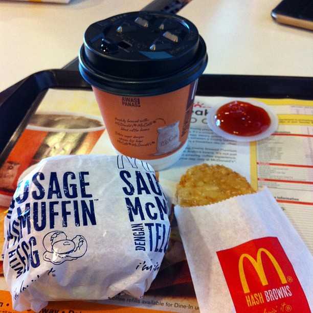 I Need To Tell The World From My Perspective I'm Lovin' It Sausage