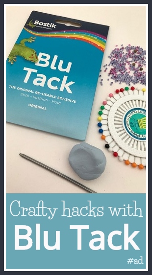 Jennifer's Little World blog - Parenting, craft and travel: #ad Blu Tack  hacks for crafters