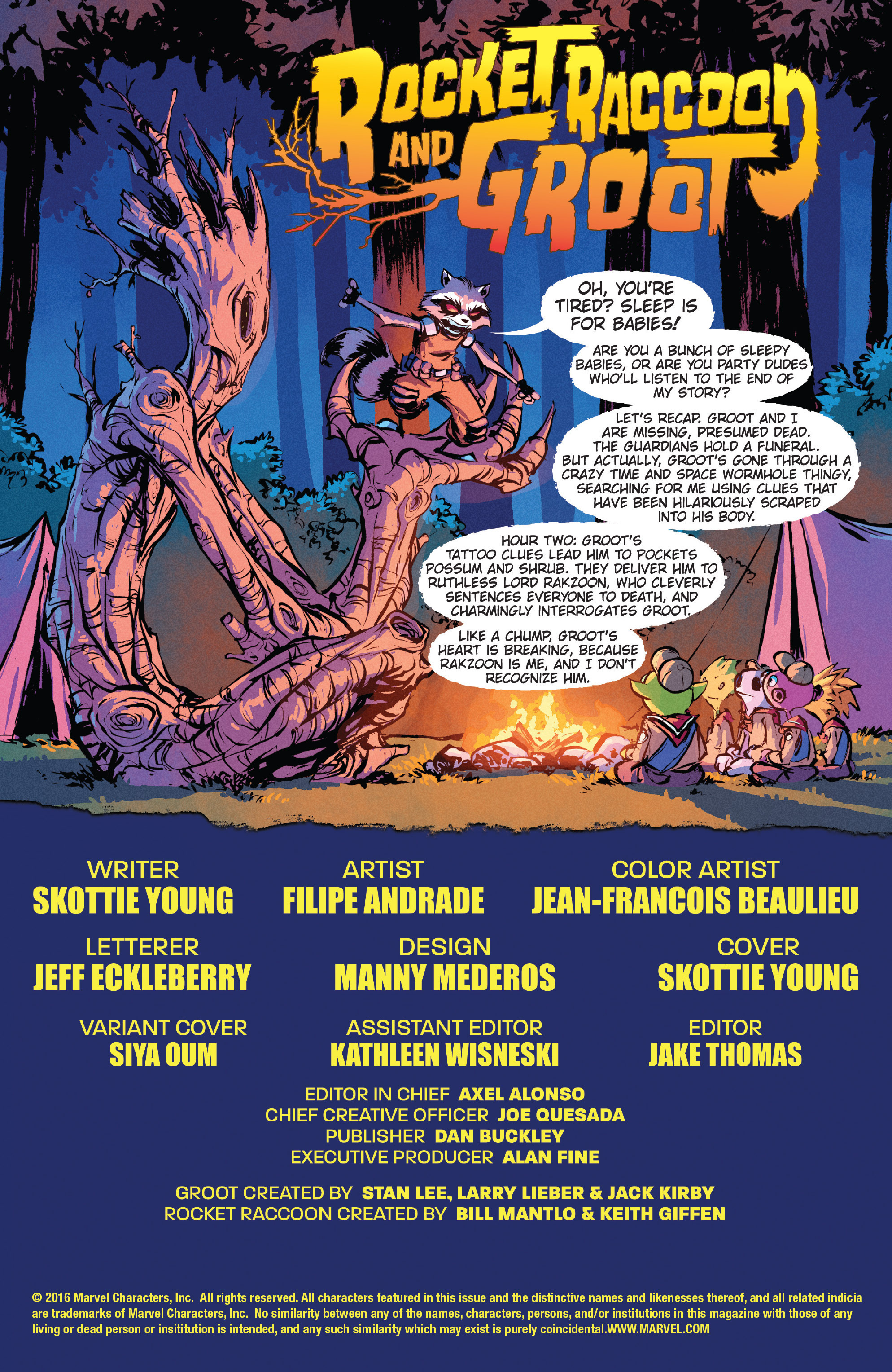 Read online Rocket Raccoon & Groot comic -  Issue #3 - 2