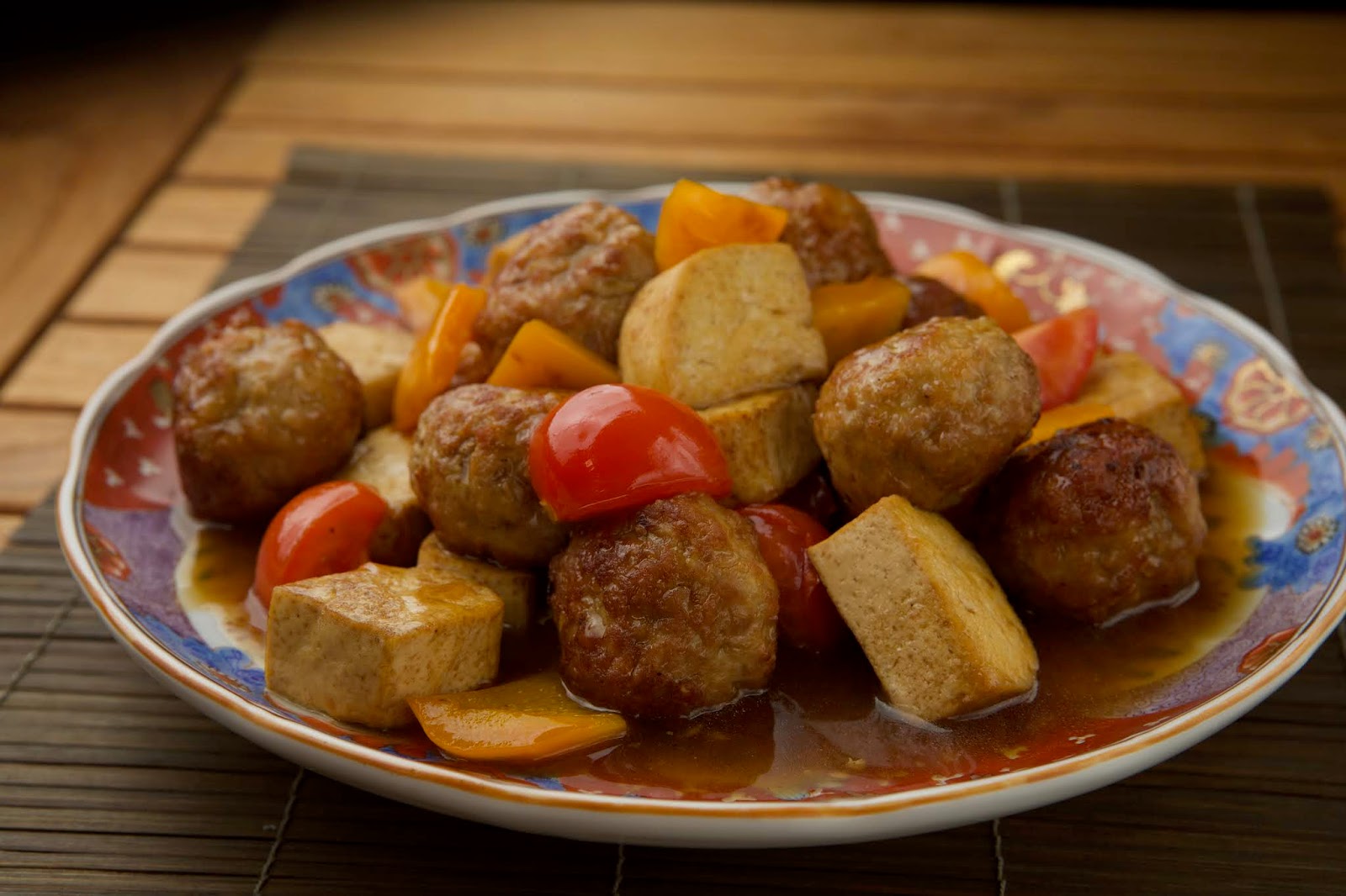 OISHII! Sweet & Sour pork balls
