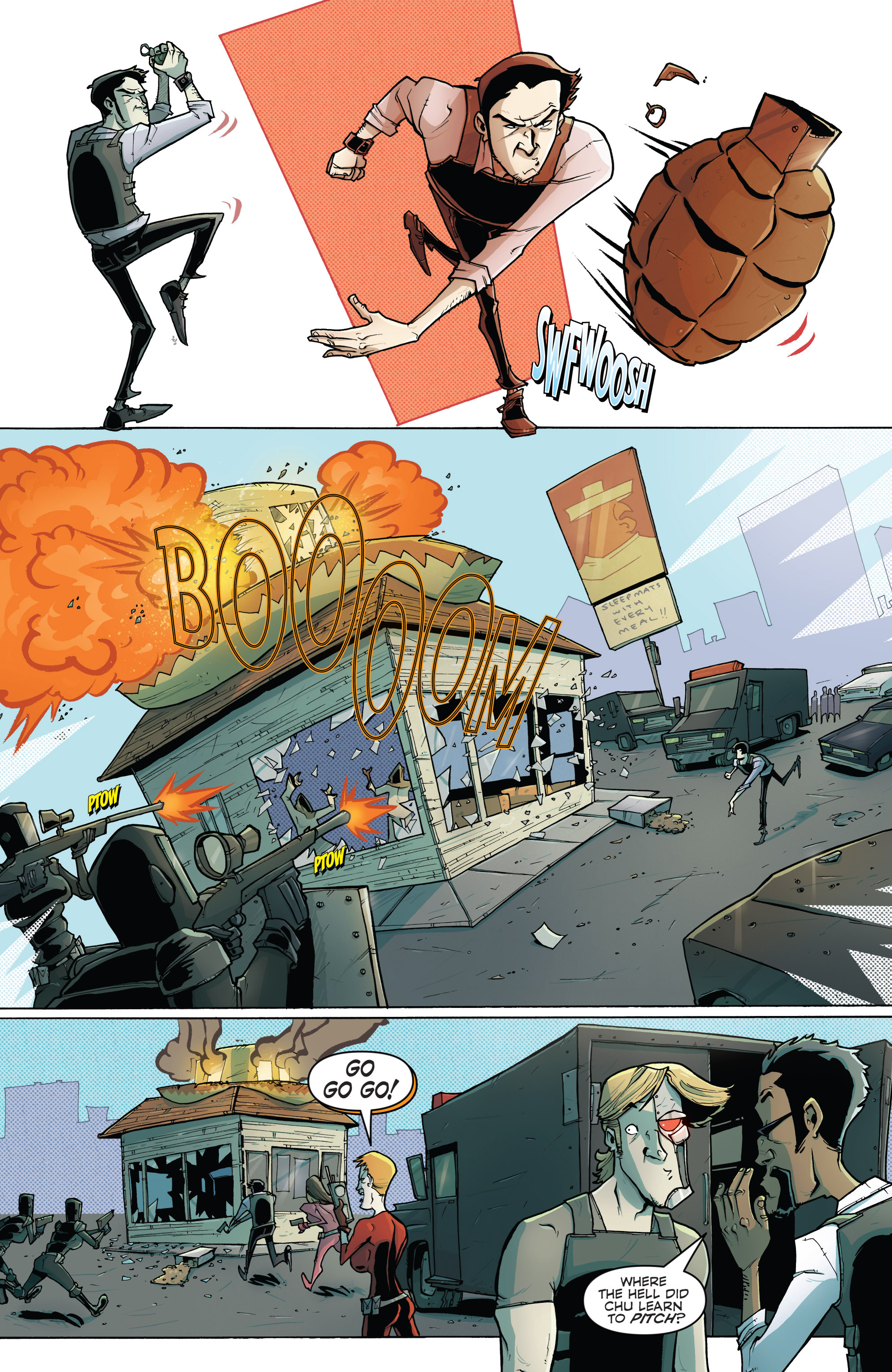 Read online Chew comic -  Issue # _TPB 7 - Bad Apples - 36