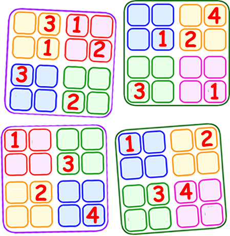 MaTe+TICas ArTe: Sudokus: Juegos lógica matemática.