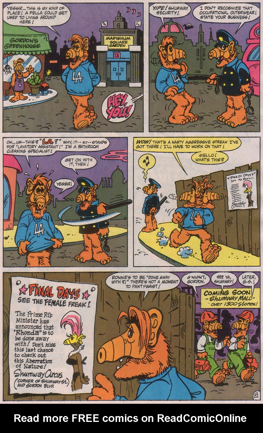 Read online ALF comic -  Issue #42 - 13
