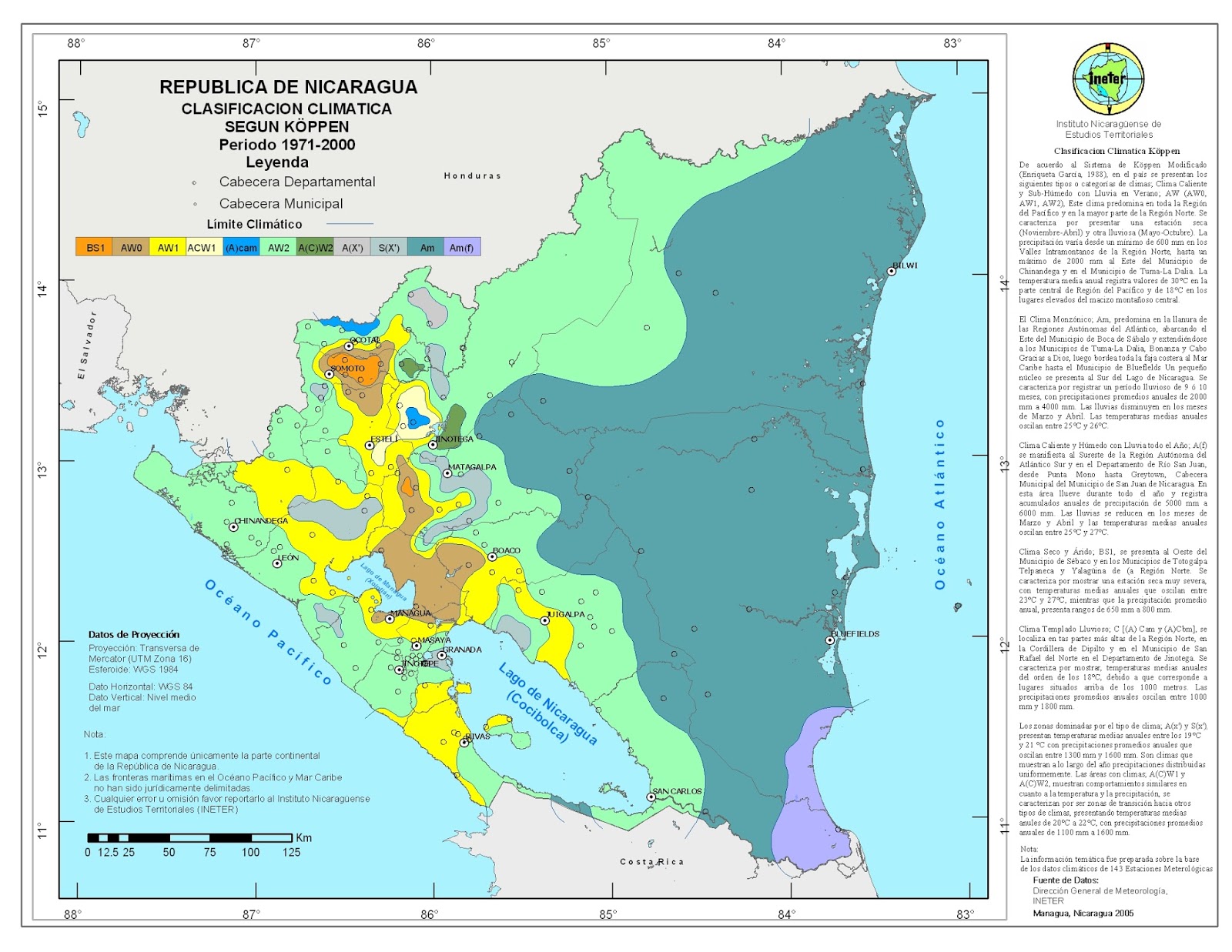 CLIMA DE NICARAGUA