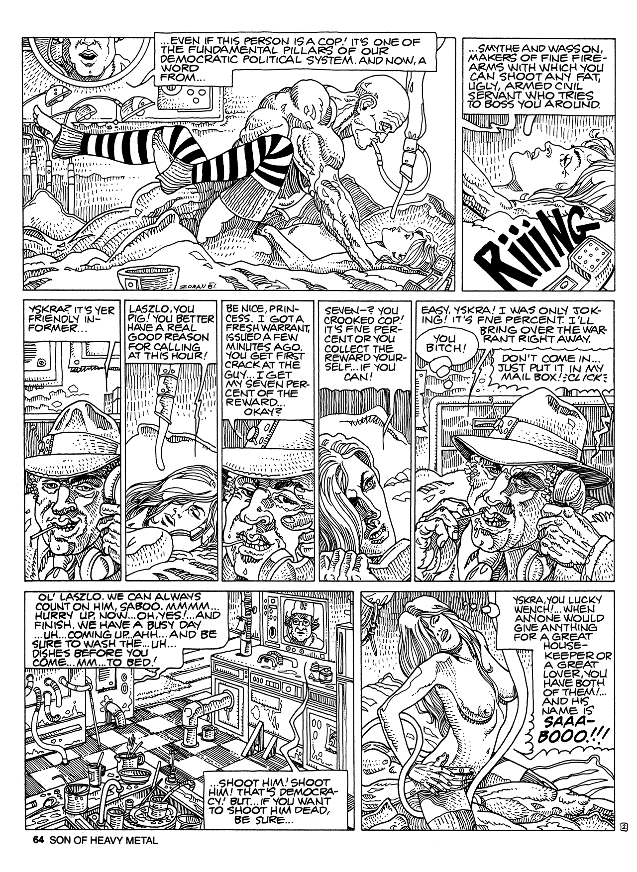 Read online Son of Heavy Metal comic -  Issue # TPB - 64