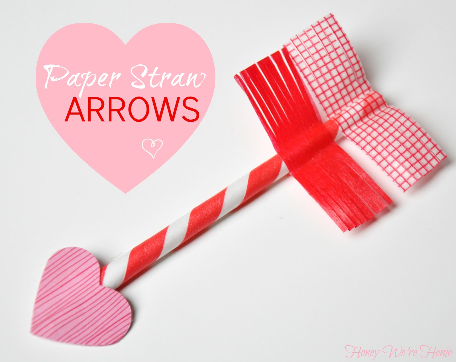 Easy Paper Straw Garland Craft Kids Will Love - Happy Strong Home