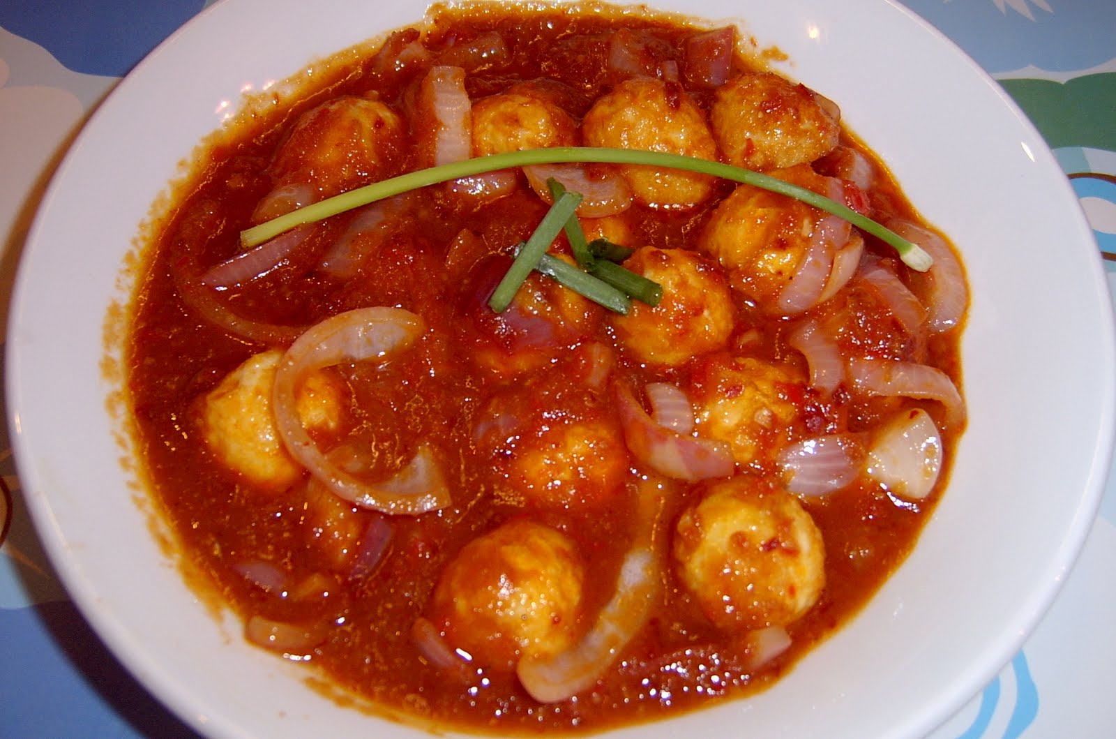 Through The Kitchen Door Quail Egg Sambal