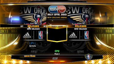 NBA 2K13 ESPN 3D Logos New Orleans Pelicans
