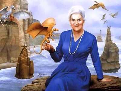 Portrait of a Woman: Rest In Pern Anne McCaffrey