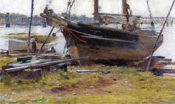 Theodore Robinson 1852-1896 | American impressionist/Realist painter