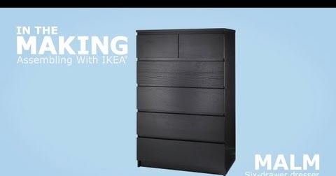 Ikea Malm Dresser Assembly Instructions, Malm 6 Drawer Dresser Instructions Ikea