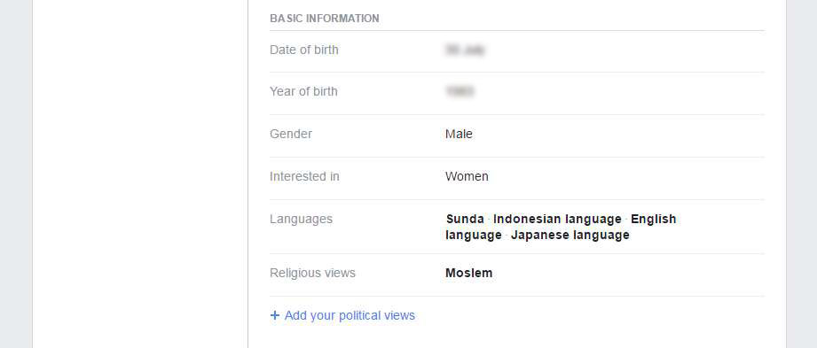 5 Informasi Sensitif Yang Sebaiknya Disembunyikan di Akun Facebook 5 Informasi Sensitif Yang Sebaiknya Disembunyikan di Akun Facebook