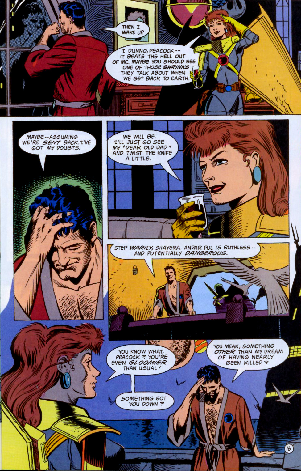 Read online Hawkworld (1990) comic -  Issue #21 - 16