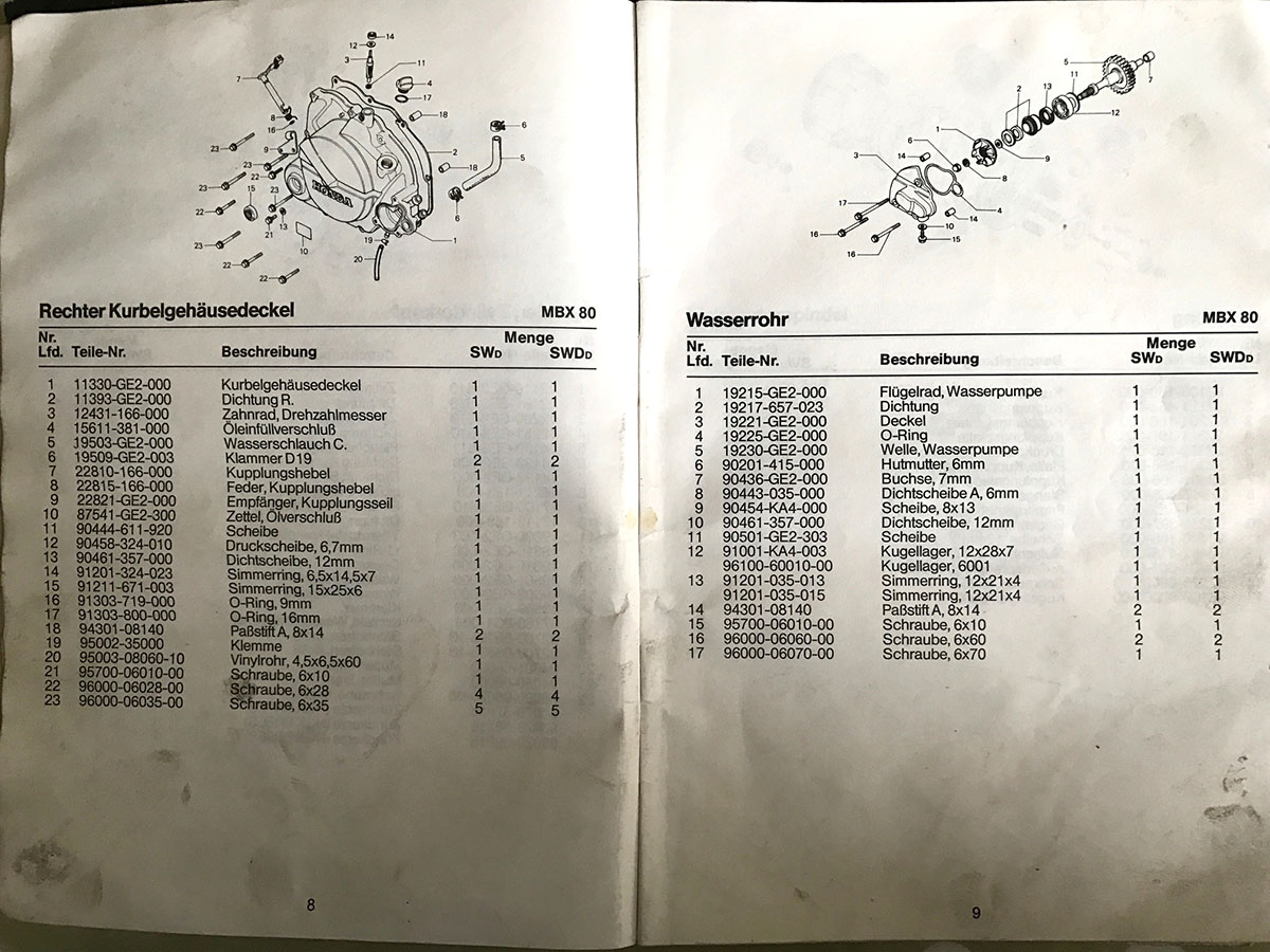 Honda HRR Lawn Mower Parts. honda mbx80 mbx80 parts manual rh mbx80 co uk  honda mtx 80 repair manual honda mtx