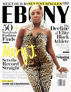 Mary J Blige On The Cover Of EBONY October 2011 Issue 1