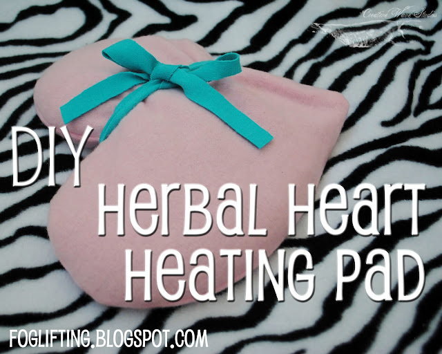 Lifting the Fog DIY Herbal Heart Heating Pad