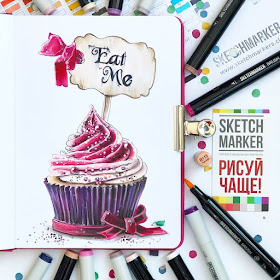 09-Eat-Me-Cupcake-Irina-Shelmenko-Ирина-Шельменко-Travel-Diary-Sketches-and-Moleskine-Drawings-www-designstack-co