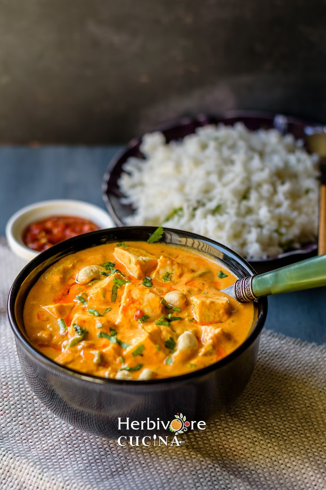 Herbivore Cucina Instant Pot Peanut Tofu Curry with Rice
