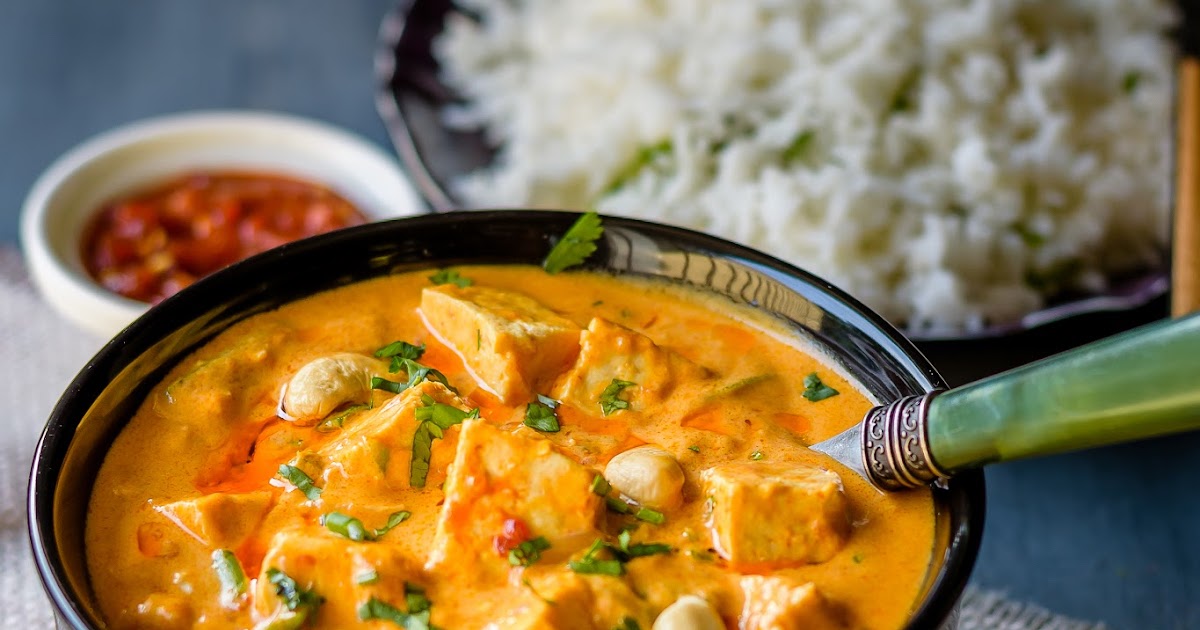 Instant Pot Peanut Tofu Curry with Rice