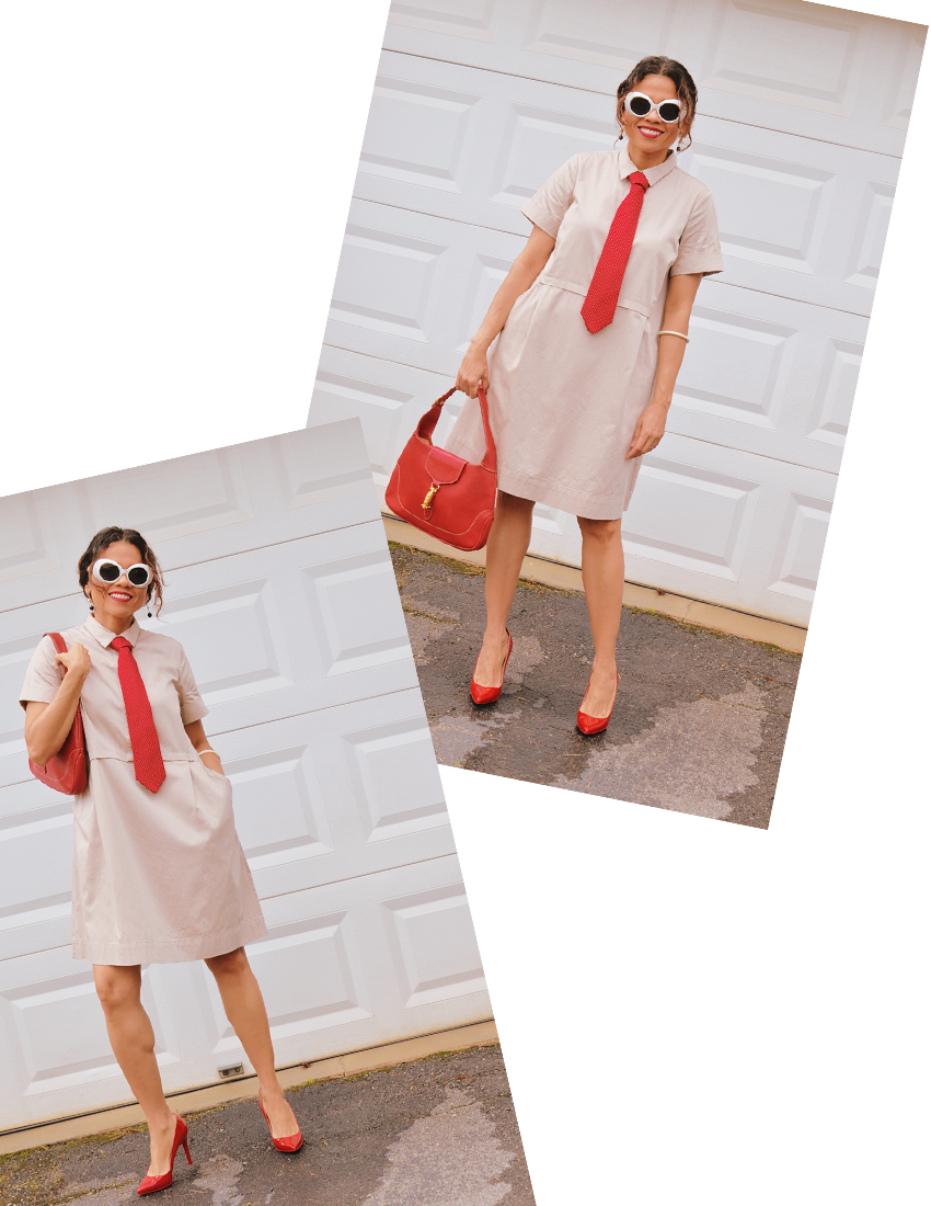 wear a necktie