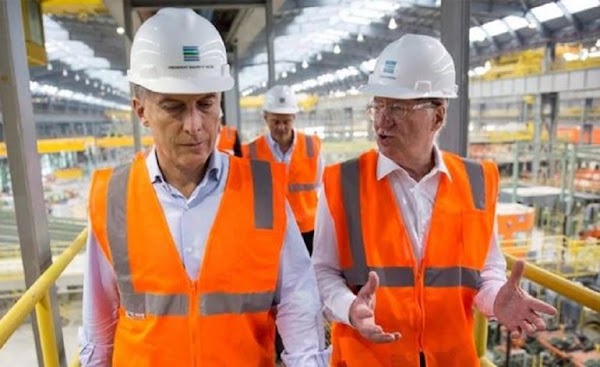En medio del juicio al Estado, Macri le deja fugar U$S 500 millones a Techint En medio del juicio al Estado, Macri le deja fugar U$S 500 millones a Techint