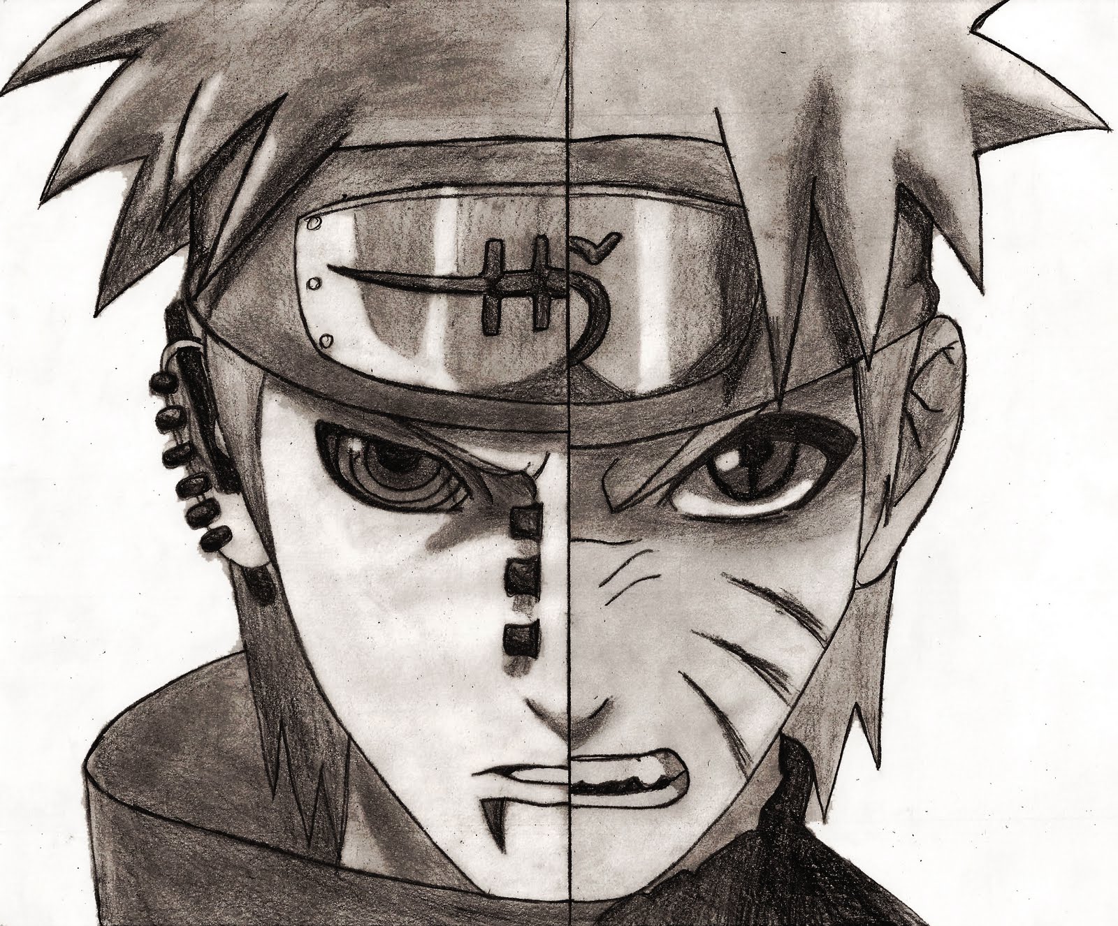 Dibujos de Naruto a lapiz faciles - Imagui