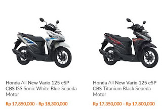 Daftar Harga All New Vario 125 eSP CBS Daftar Harga All New Vario 125 eSP CBS