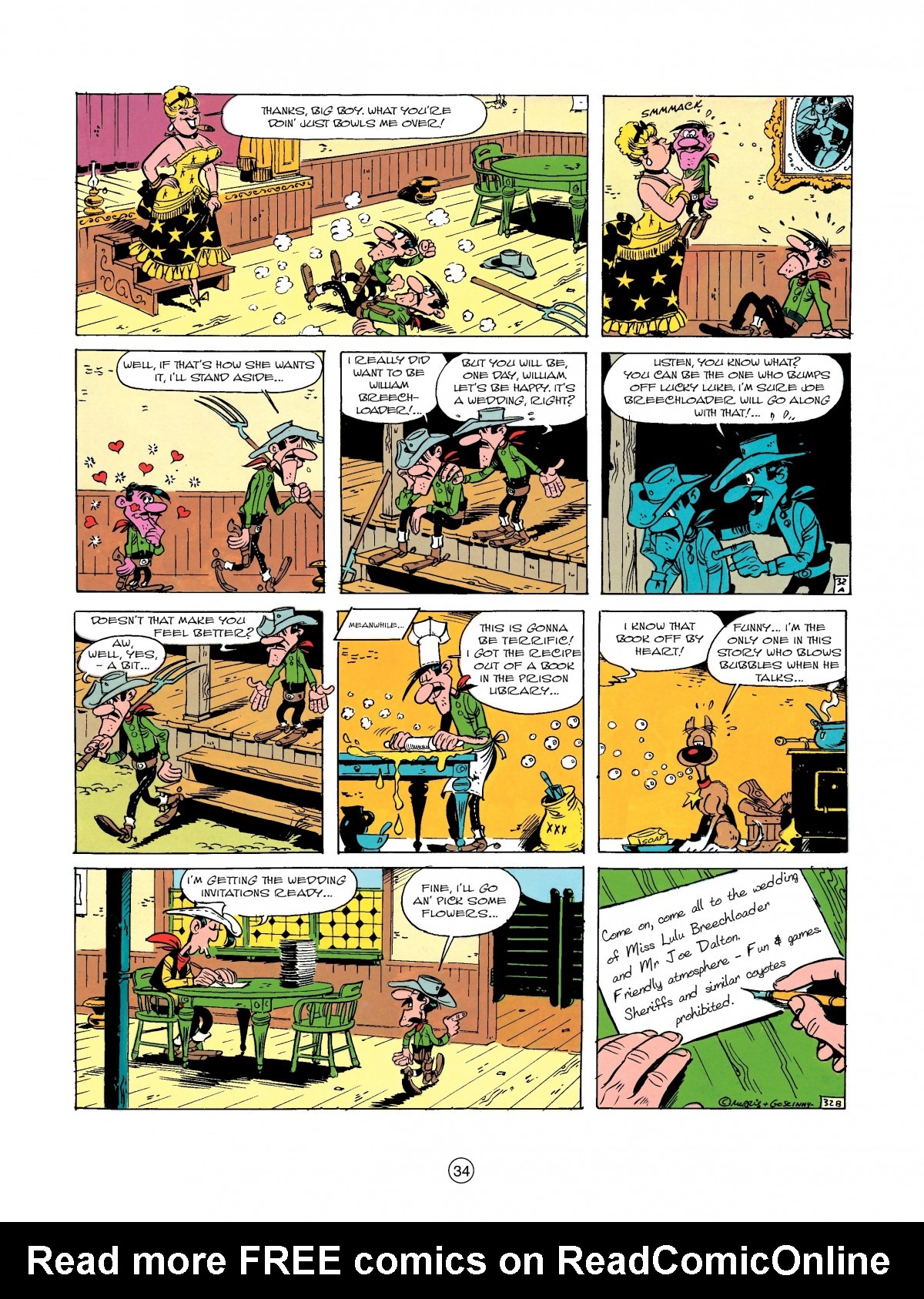 Read online A Lucky Luke Adventure comic -  Issue #3 - 36