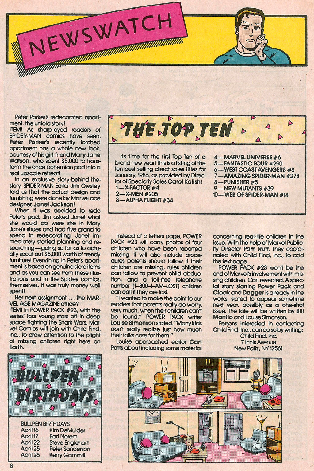 Read online Marvel Age comic -  Issue #40 - 10