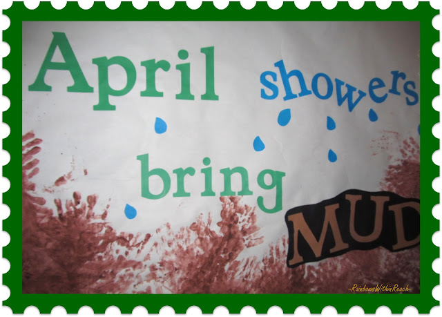 photo of: spring bulletin board (from Bulletin Board RoundUP via RainbowsWithinReach) 