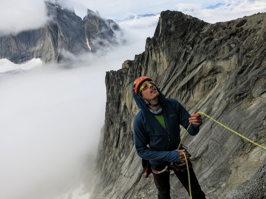 Blake Herrington Climbing & Writing The Fine Line of Bailing 3rd