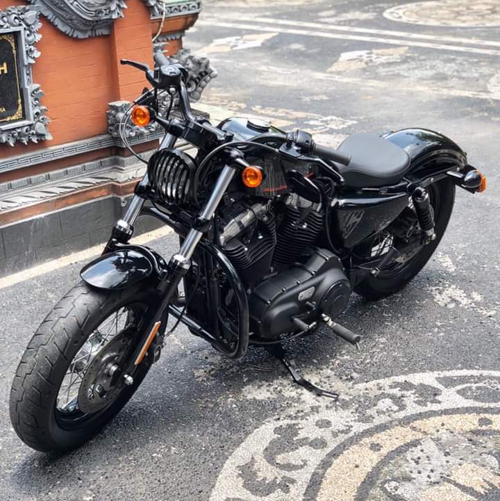 Dijual harley davidson sporters 48, 1200cc, 2014, original paint black
