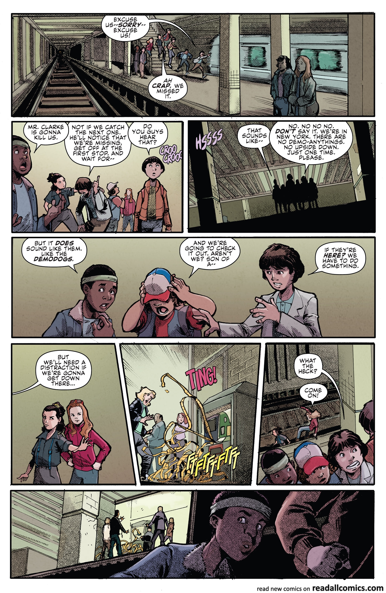 Teenage Mutant Ninja Turtles x Stranger Things chapter 1 page 6