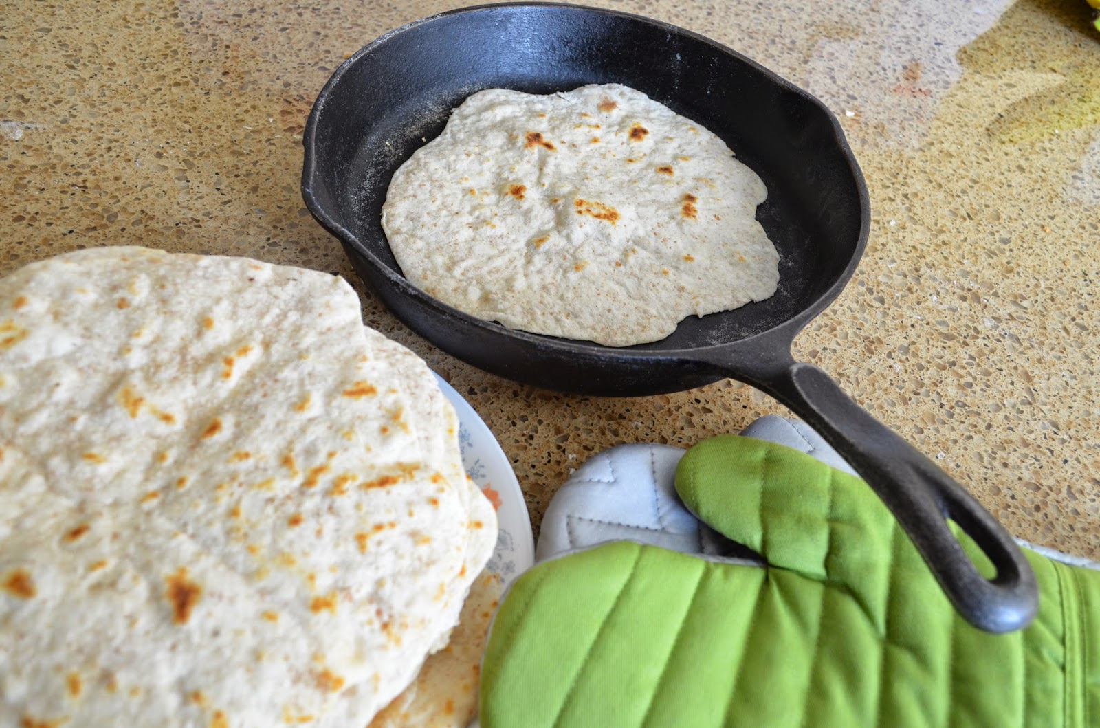 Rise and Bake! Soft Tortilla Shells from Scratch