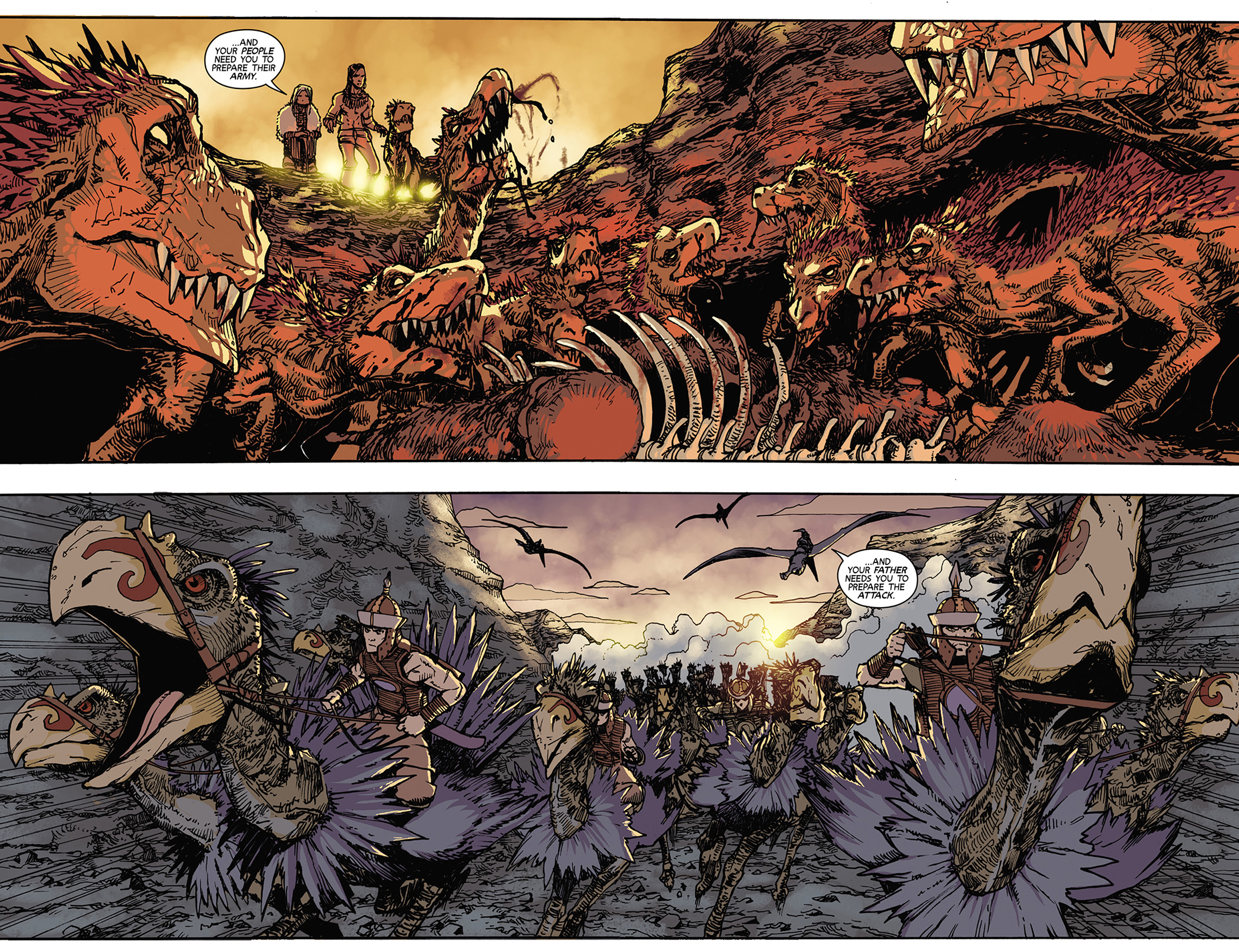 Read online Turok: Dinosaur Hunter (2014) comic -  Issue #6 - 19