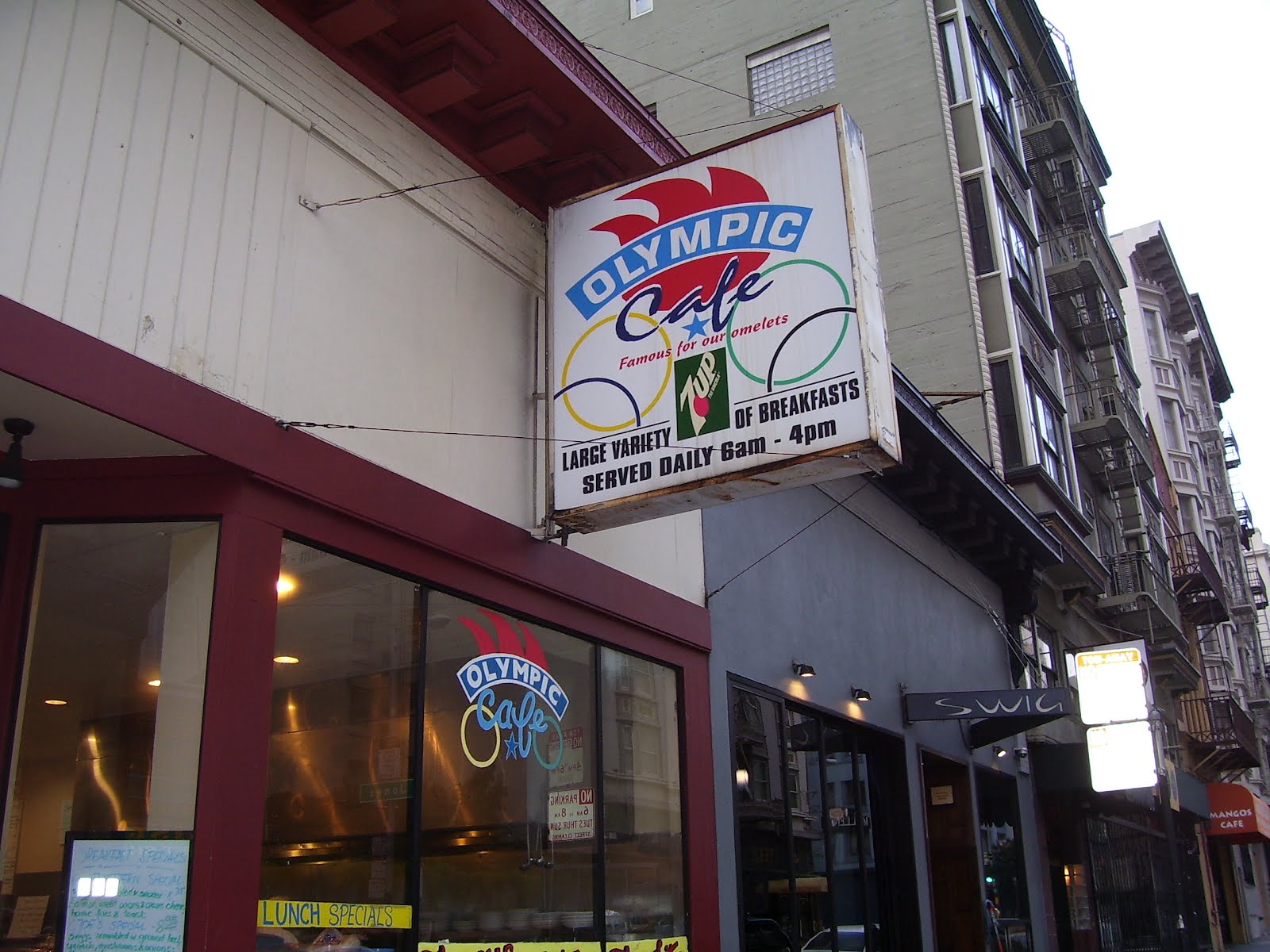 Breakfast at Epiphany's Olympic Flame Cafe