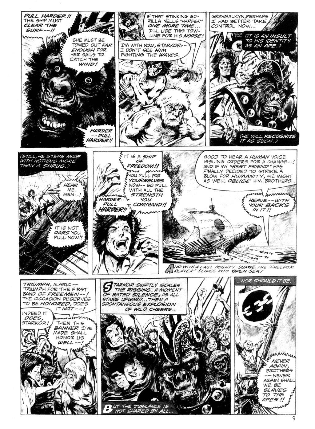 Read online Planet of the Apes comic -  Issue #15 - 7