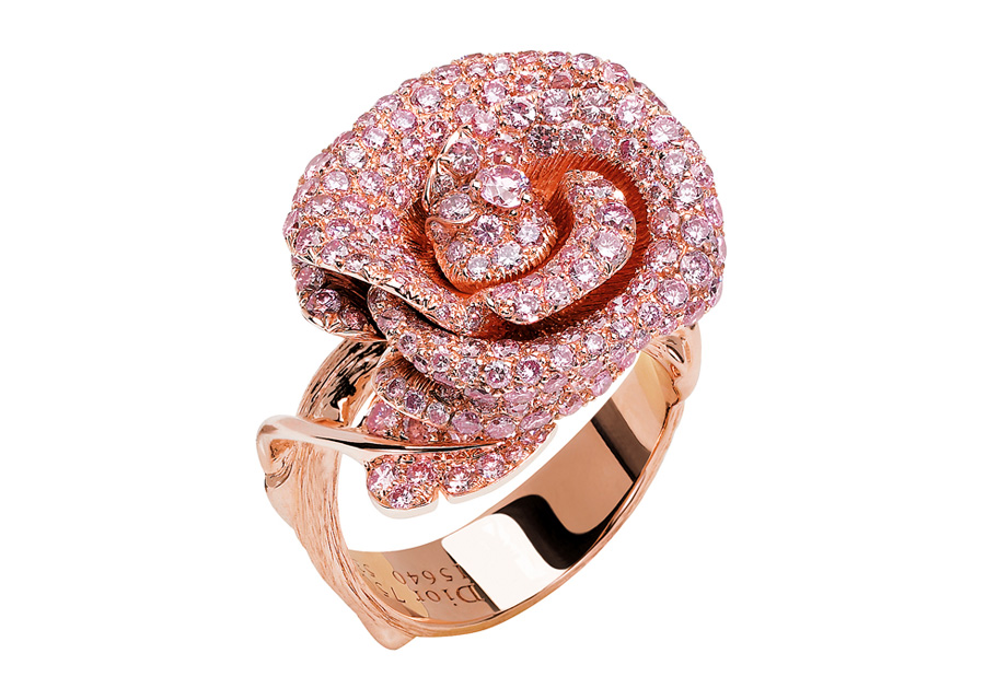 Luxury Society Rose Dior Bagatelle jewels