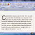 Membuat Text drop cap pada Microsoft Word 2007