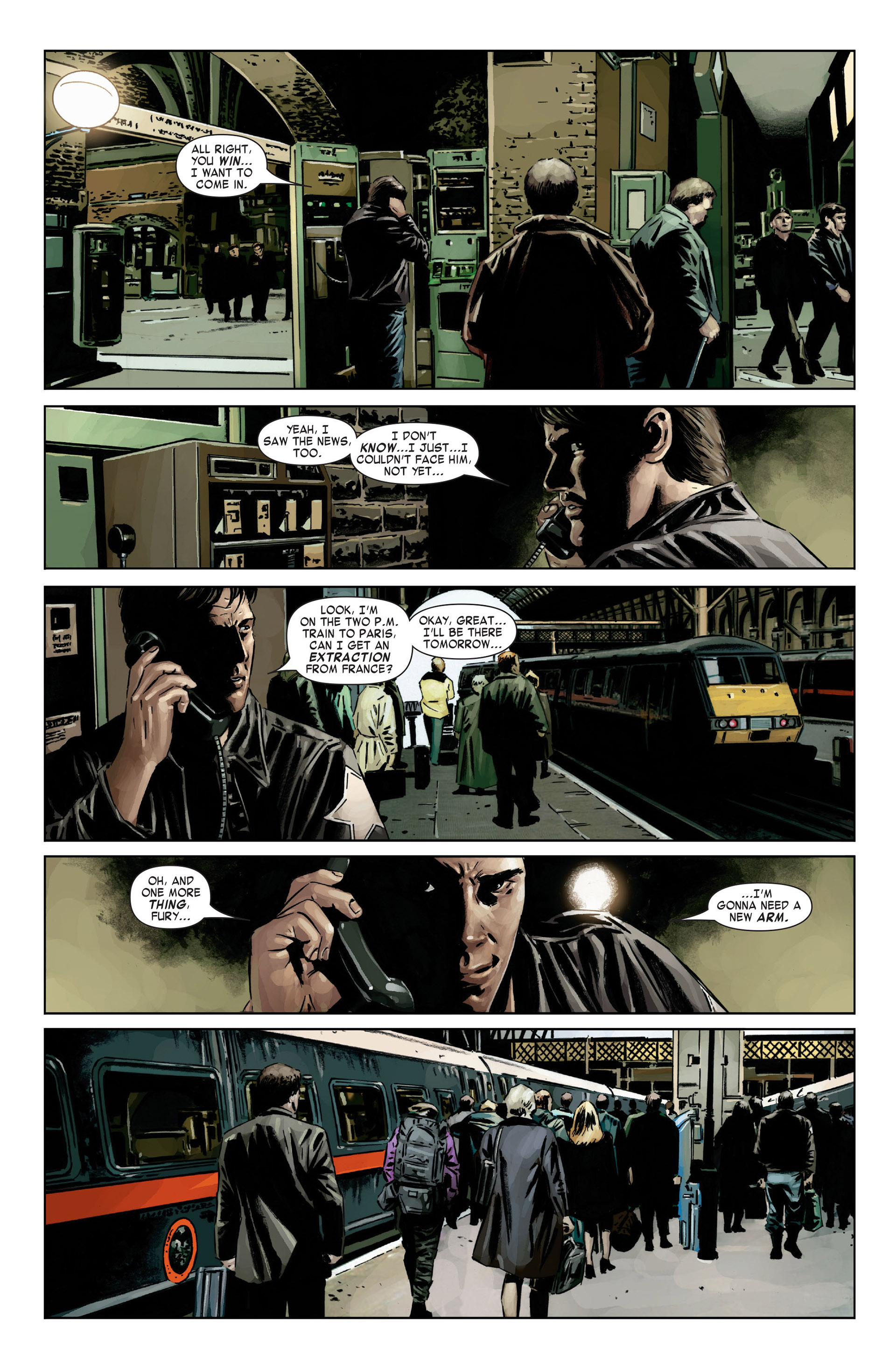 Read online Captain America (2005) comic -  Issue #21 - 21