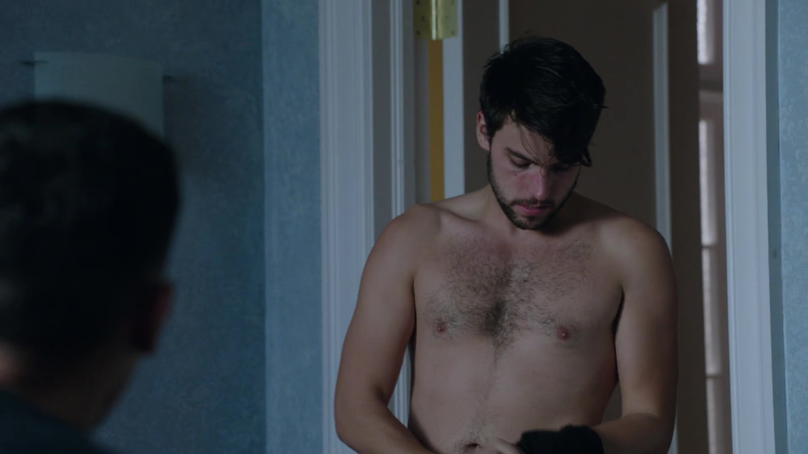 Jack Falahee shirtless in How To Get Away With Murder 1-09 "Kill Me, K...