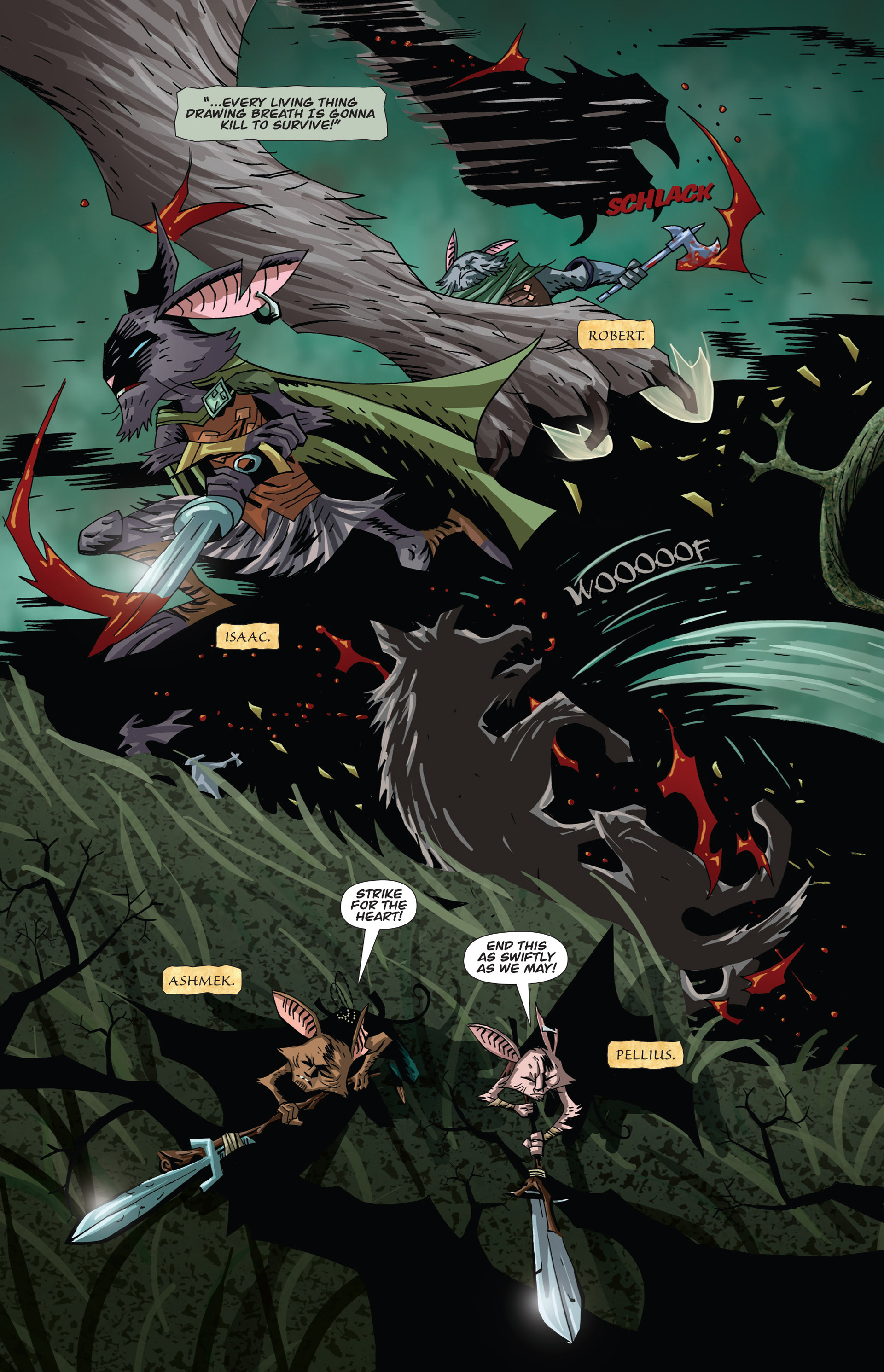 The Mice Templar Volume 4: Legend issue 1 - Page 29