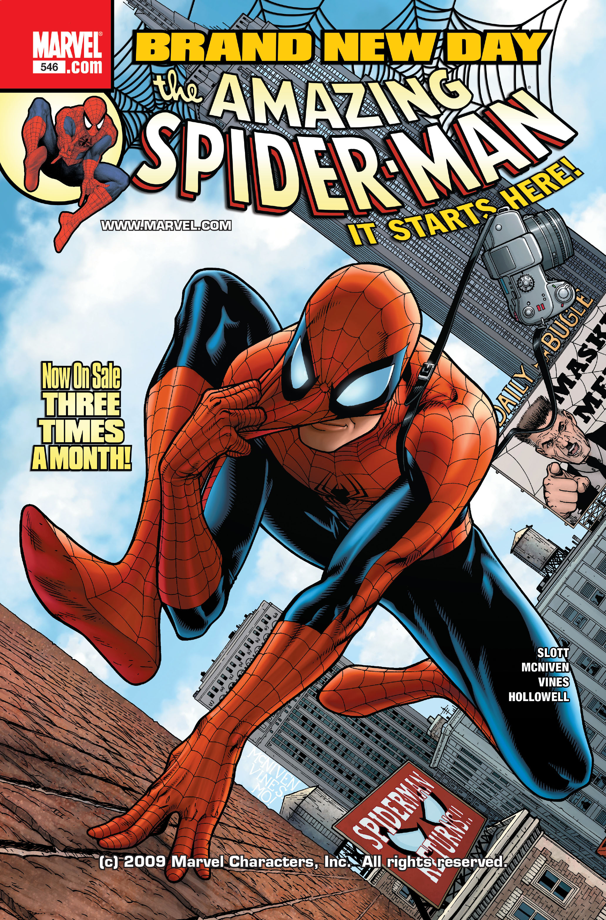 Read online Spider-Man: Brand New Day comic -  Issue # TPB - 3