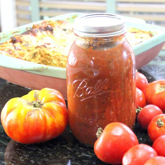 52 Ways to Cook CANNING Fresh Tomato Meat Ragu Sauce Small Batch Canning