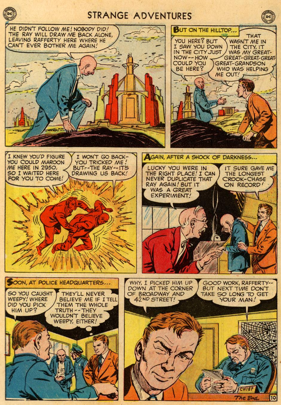 Read online Strange Adventures (1950) comic -  Issue #4 - 48