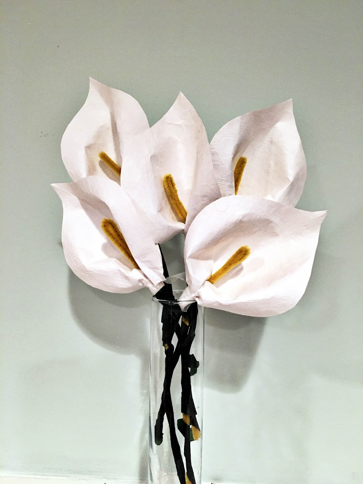 Do Tell, Anabel DIY Paper Calla Lilies inspired by Pureza y Frescura!