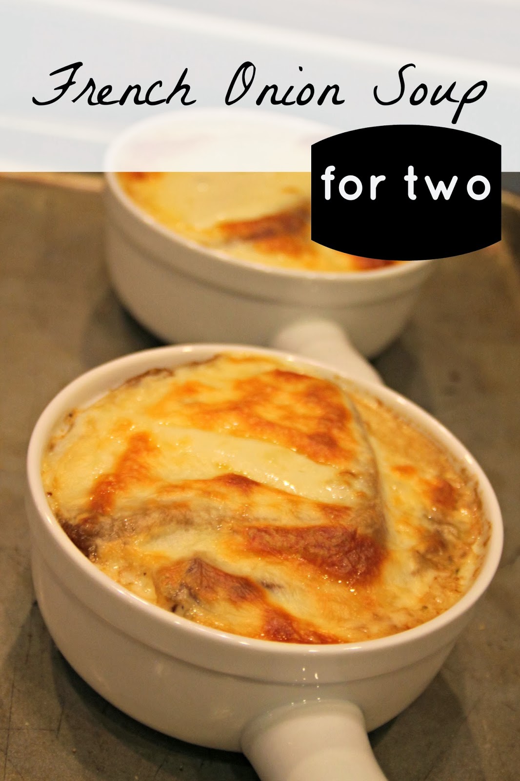 The Sustainable Couple: Spending Strike: Day 27 - French Onion Soup for TWO
